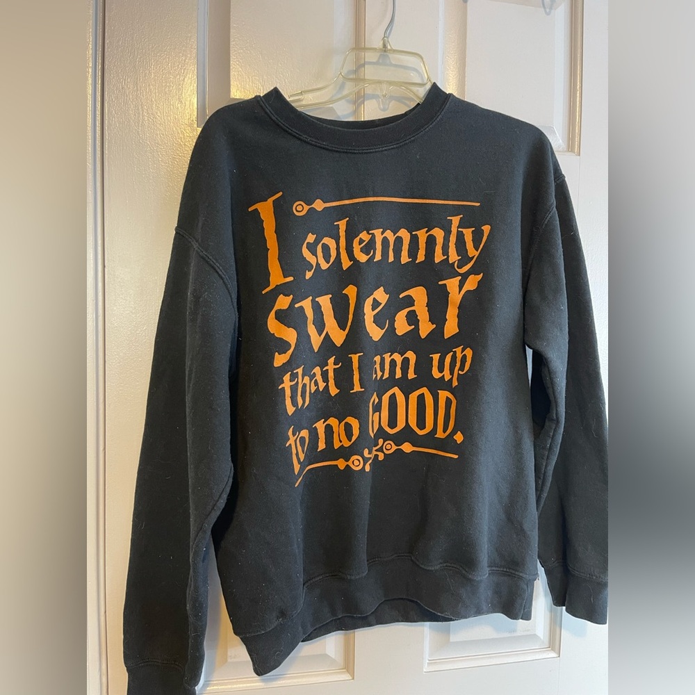 Harry Potter I solemnly swear I am up to no good crew neck